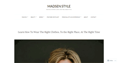 Desktop Screenshot of madsenstyle.com